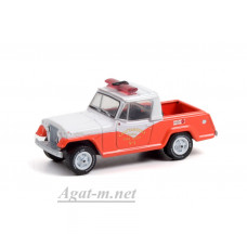 30269-GRL JEEP Jeepster Commando "Chattanooga Rural Fire Department No.3" 1967, 1:64